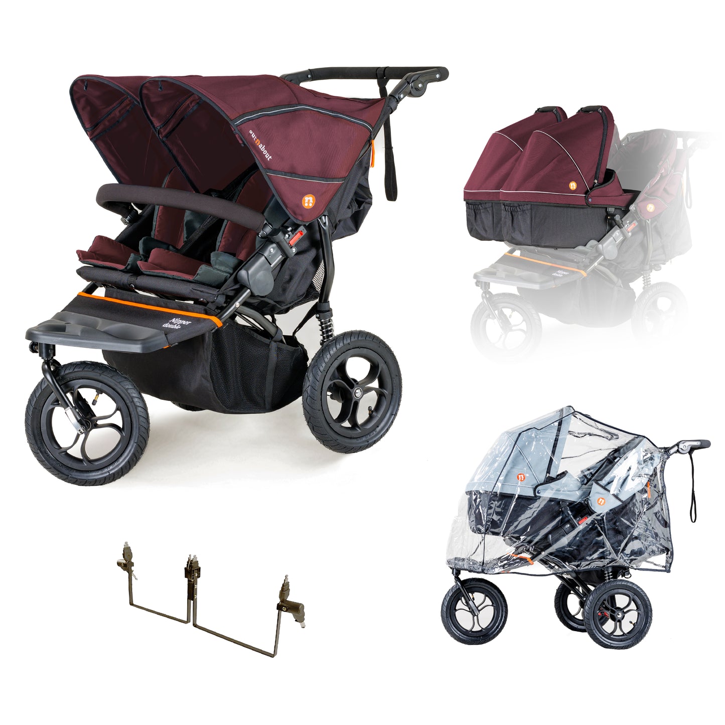 Nipper Double V5 Stroller