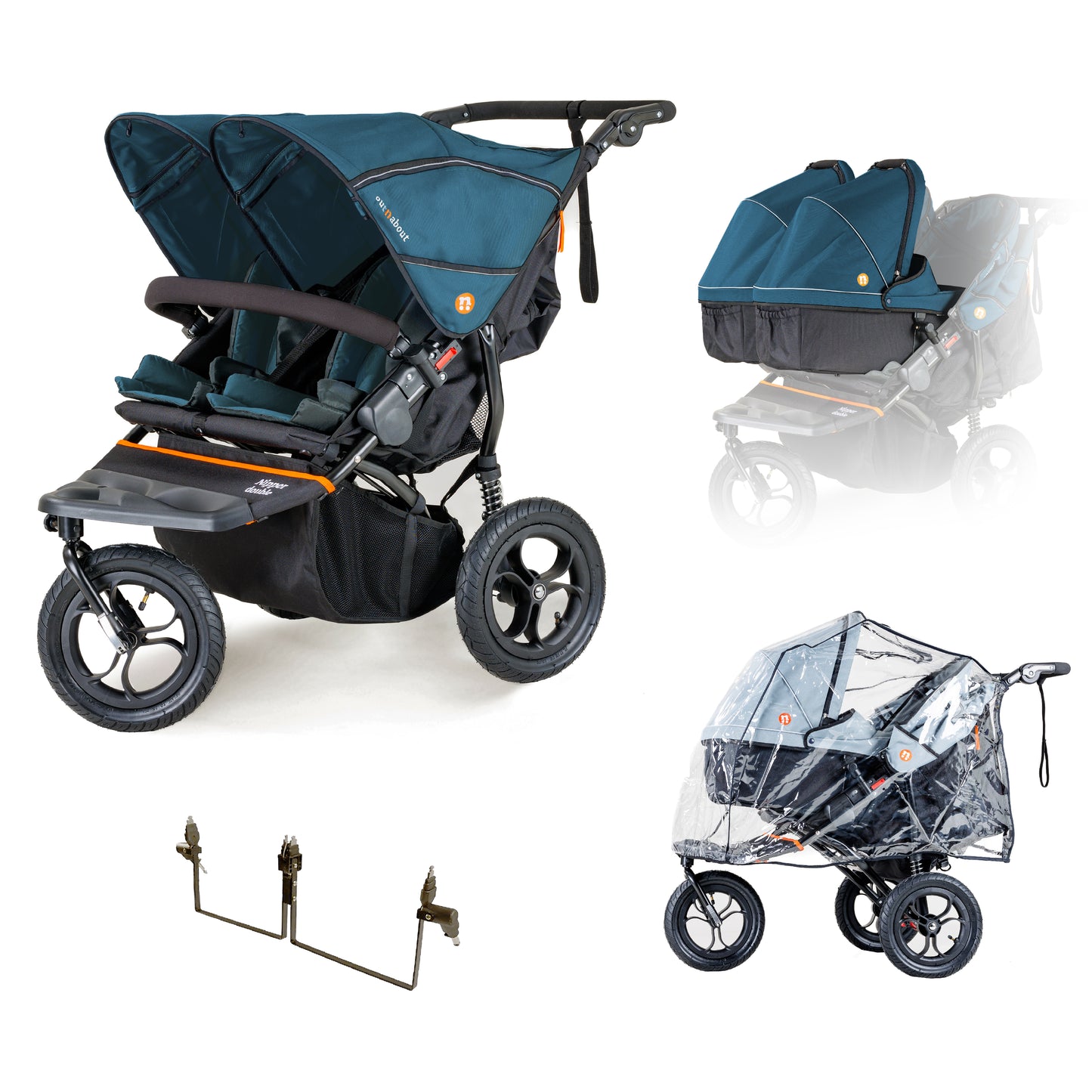 Nipper Double V5 Stroller