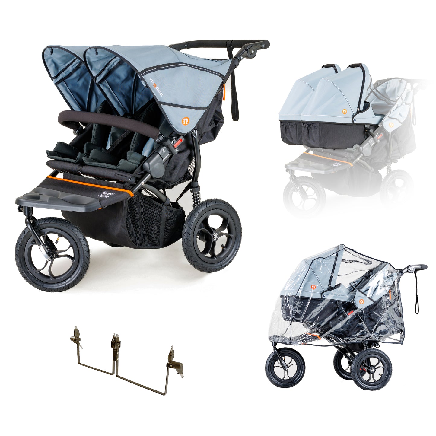 Nipper Double V5 Stroller