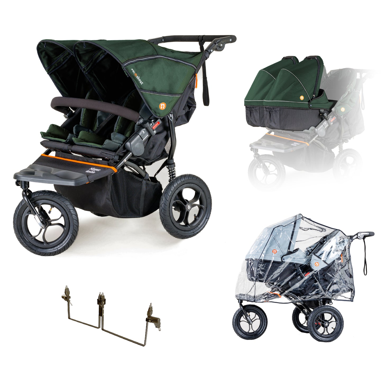 Nipper Double V5 Stroller