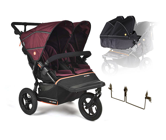 Nipper Double V6 Pushchair
