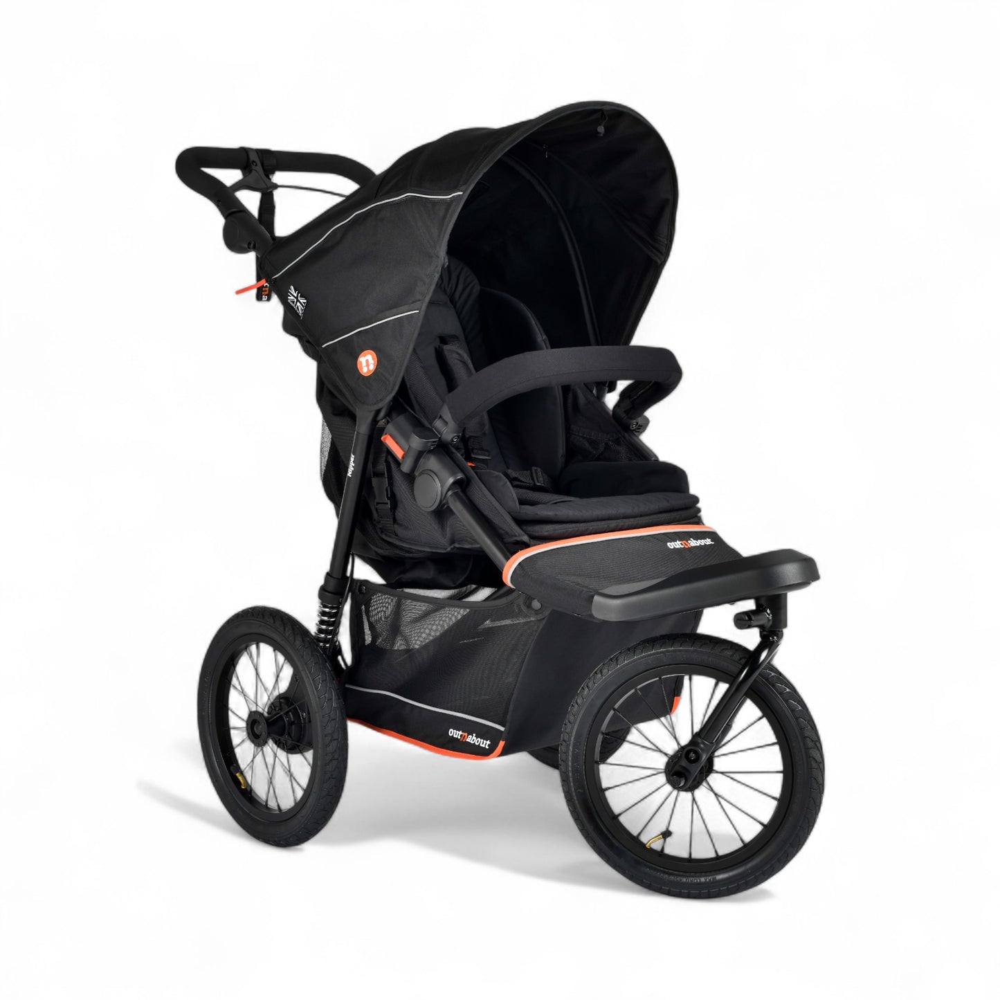 out n about nipper v6 Plus Pushchair - Summit Black