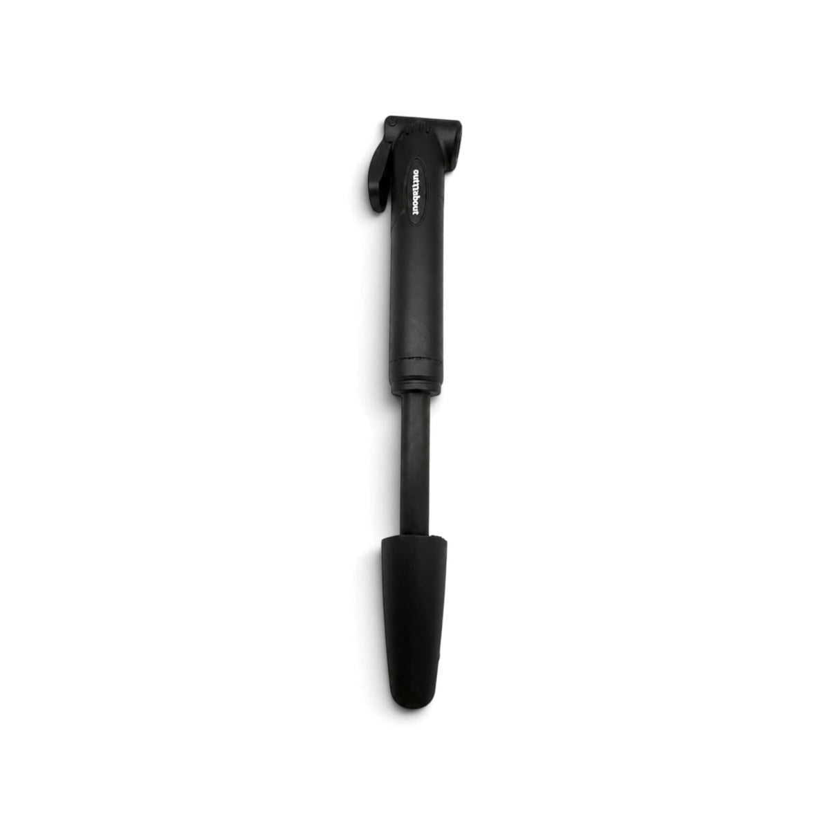 Out’n’About portable tyre pump fully extended for pushchair tyres