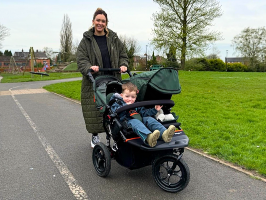 Side by Side Double Pushchair 