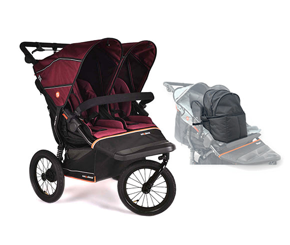 Nipper Double V6 Plus Pushchair
