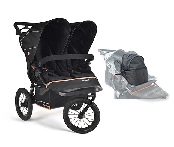 Nipper Double V6 Plus Pushchair