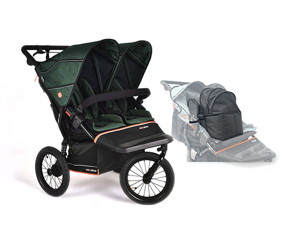 Nipper Double V6 Plus Pushchair