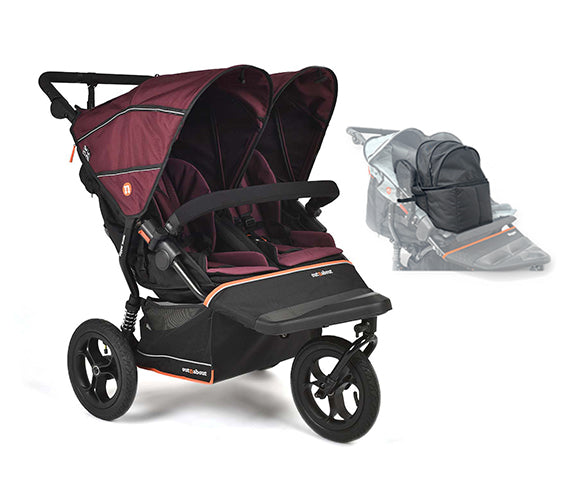 Nipper Double V6 Pushchair