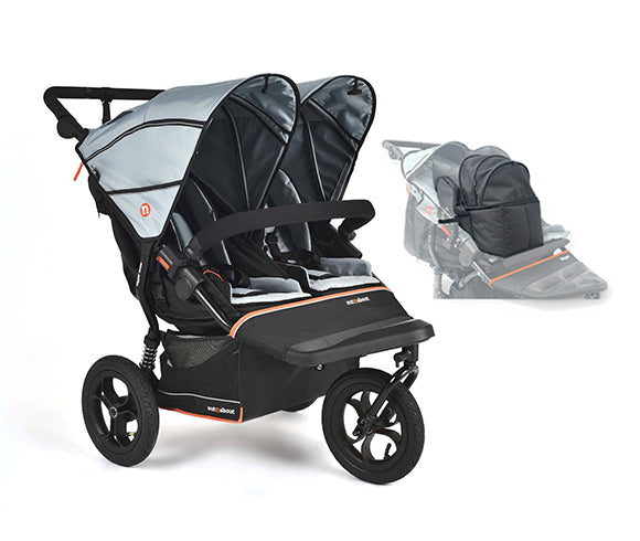 Nipper Double V6 Pushchair