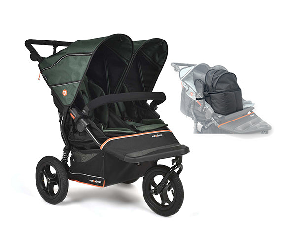 Nipper Double V6 Pushchair