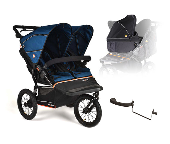 Nipper Double V6 Plus Pushchair