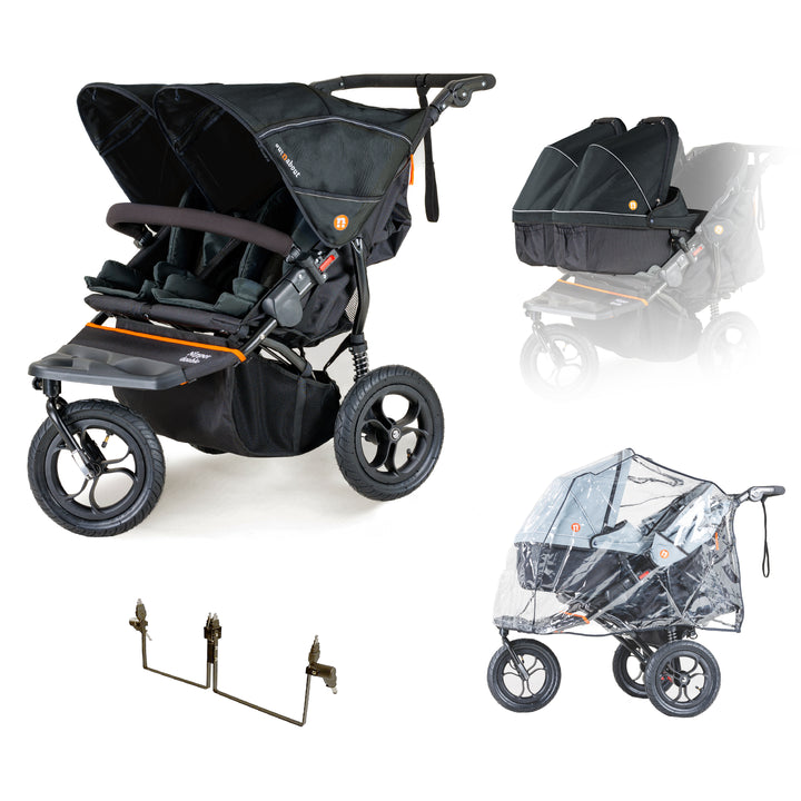 Nipper Double V5 Stroller Twin Bundle