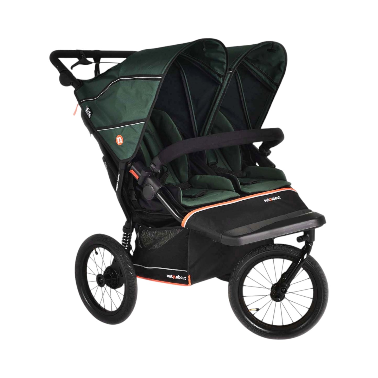 Nipper Double V6 Plus Pushchair
