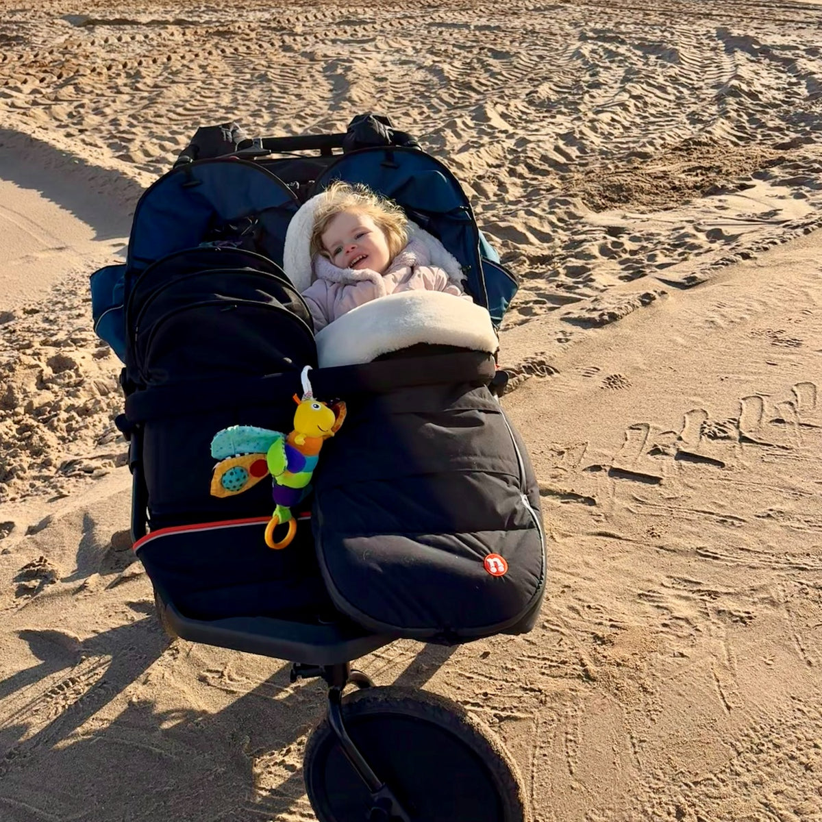 double summit black footmuff 