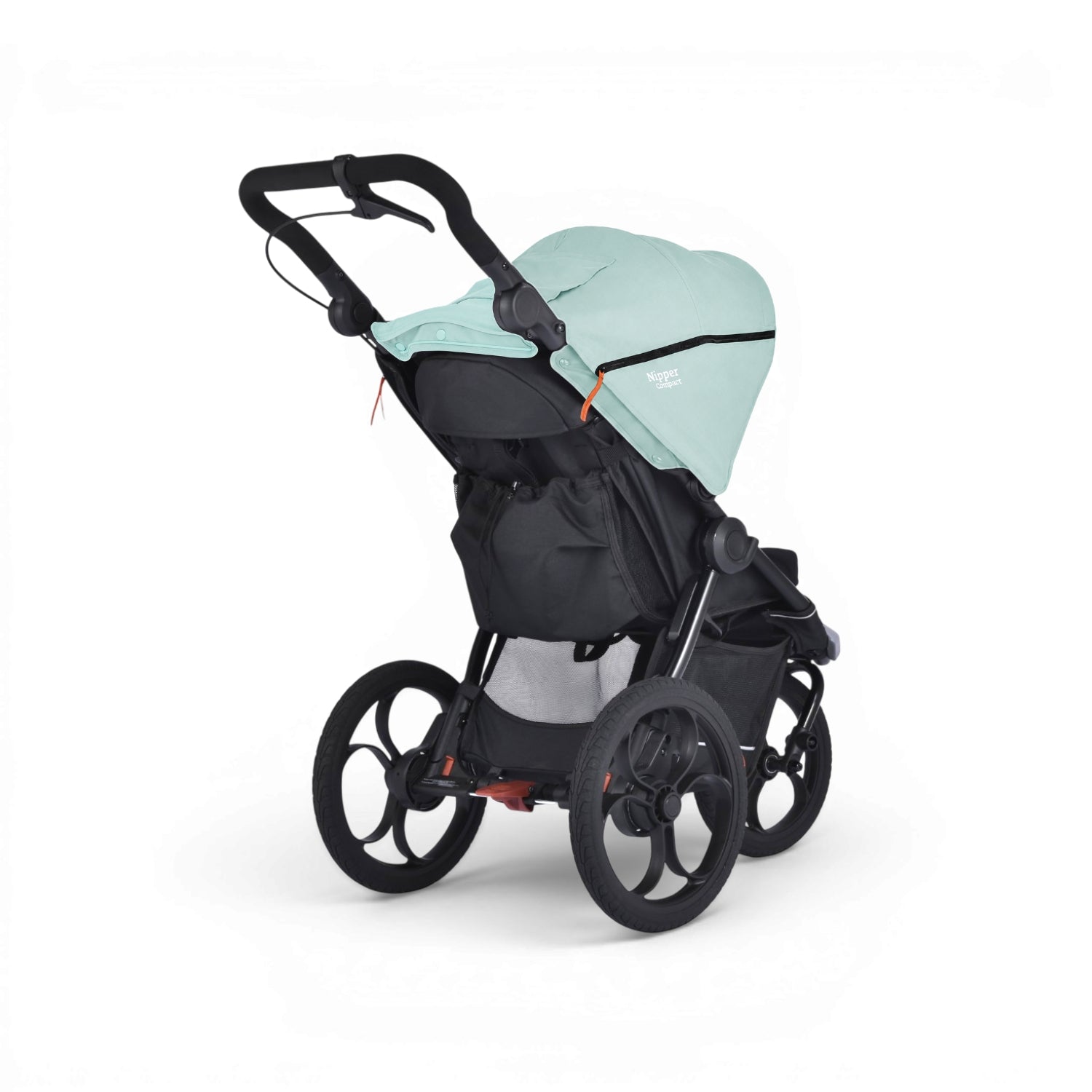 Nipper Compact Pebble Mint Rear 3/4