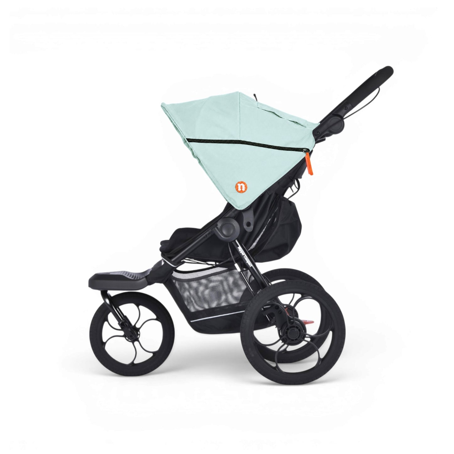 Nipper Compact Pebble Mint side on hood down