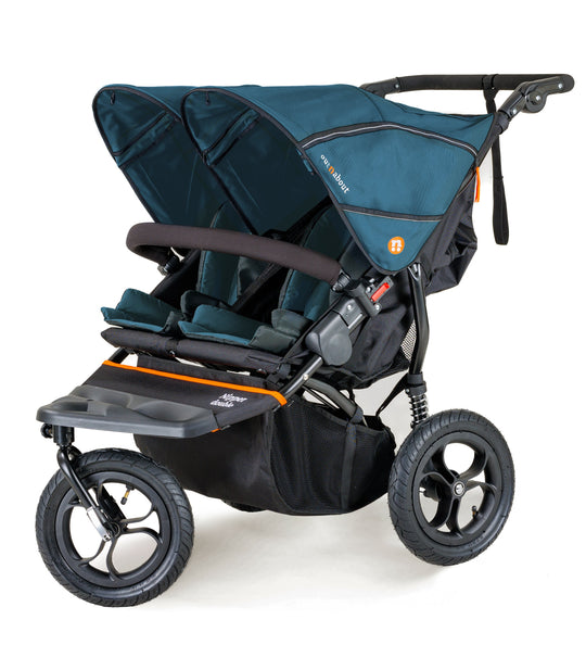 Nipper Double v5 Pushchair (Rain cover & basket included)