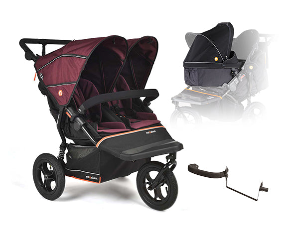 Nipper Double V6 Pushchair