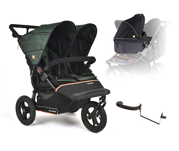 Nipper Double V6 Pushchair