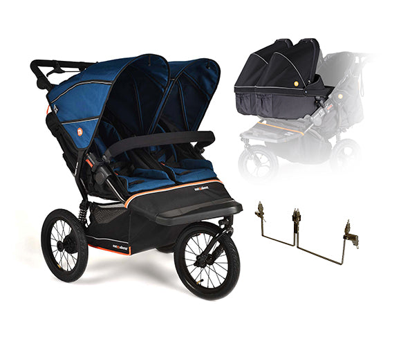 Nipper Double V6 Plus Pushchair