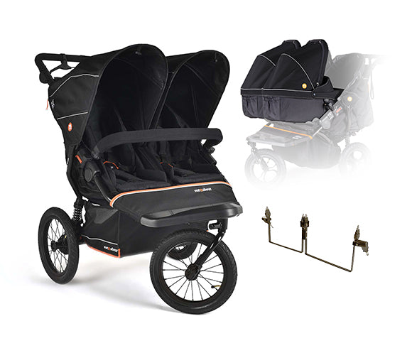 Nipper Double V6 Plus Pushchair