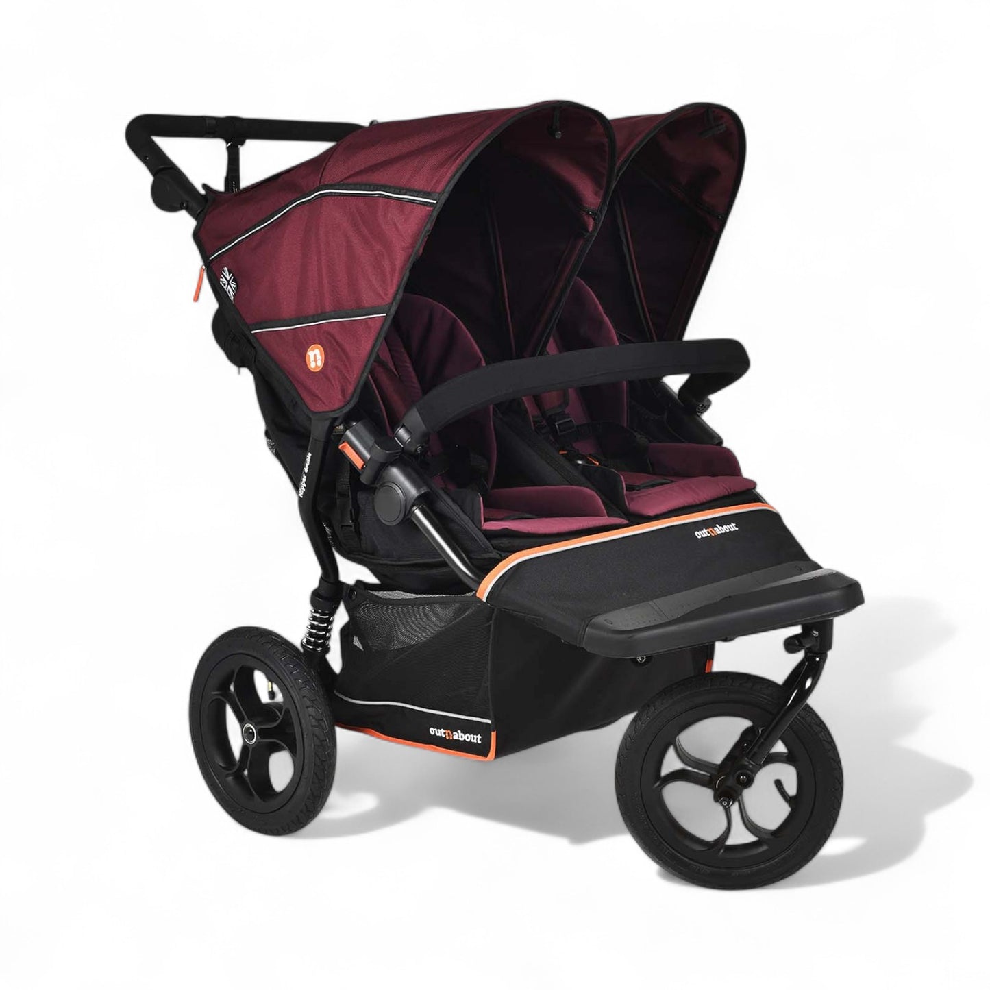 Nipper Double V6 Pushchair