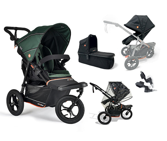 Bundle out n about nipper V6 Pushchair sycamore green 