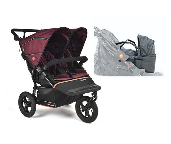 Nipper Double V6 Pushchair