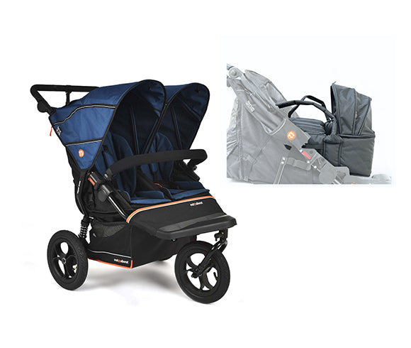 Nipper Double V6 Pushchair