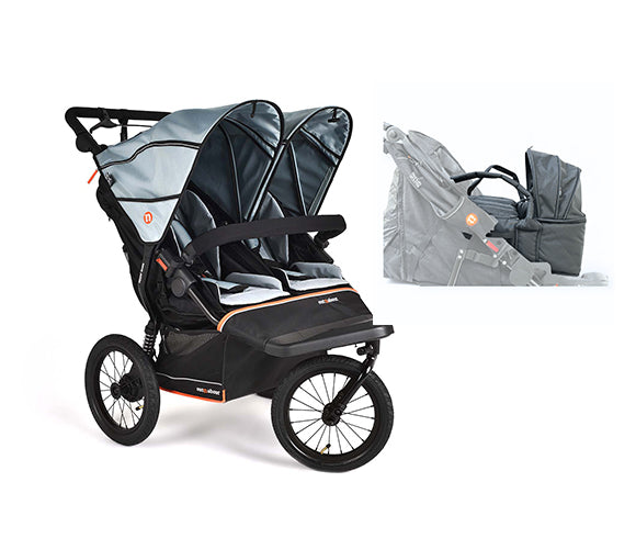 Nipper Double V6 Plus Pushchair