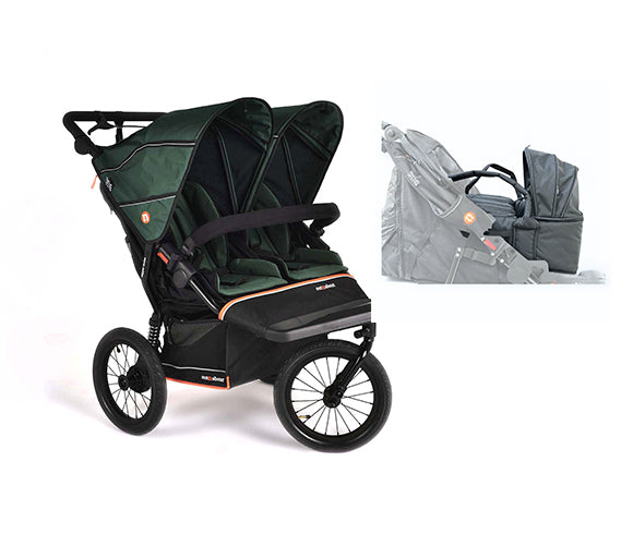 Nipper Double V6 Plus Pushchair