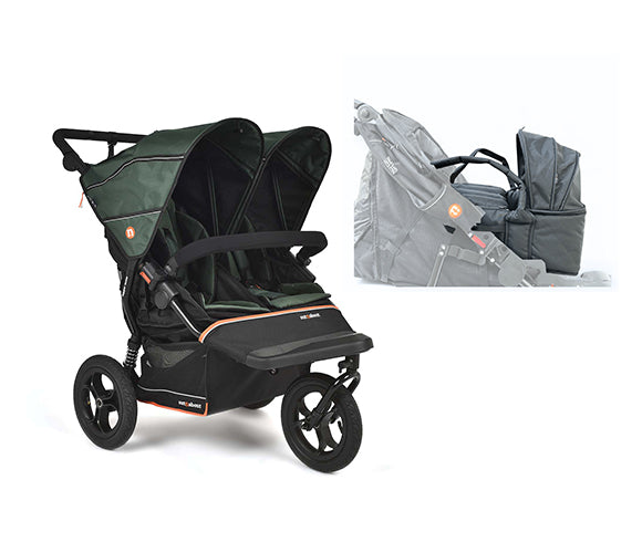Nipper Double V6 Pushchair