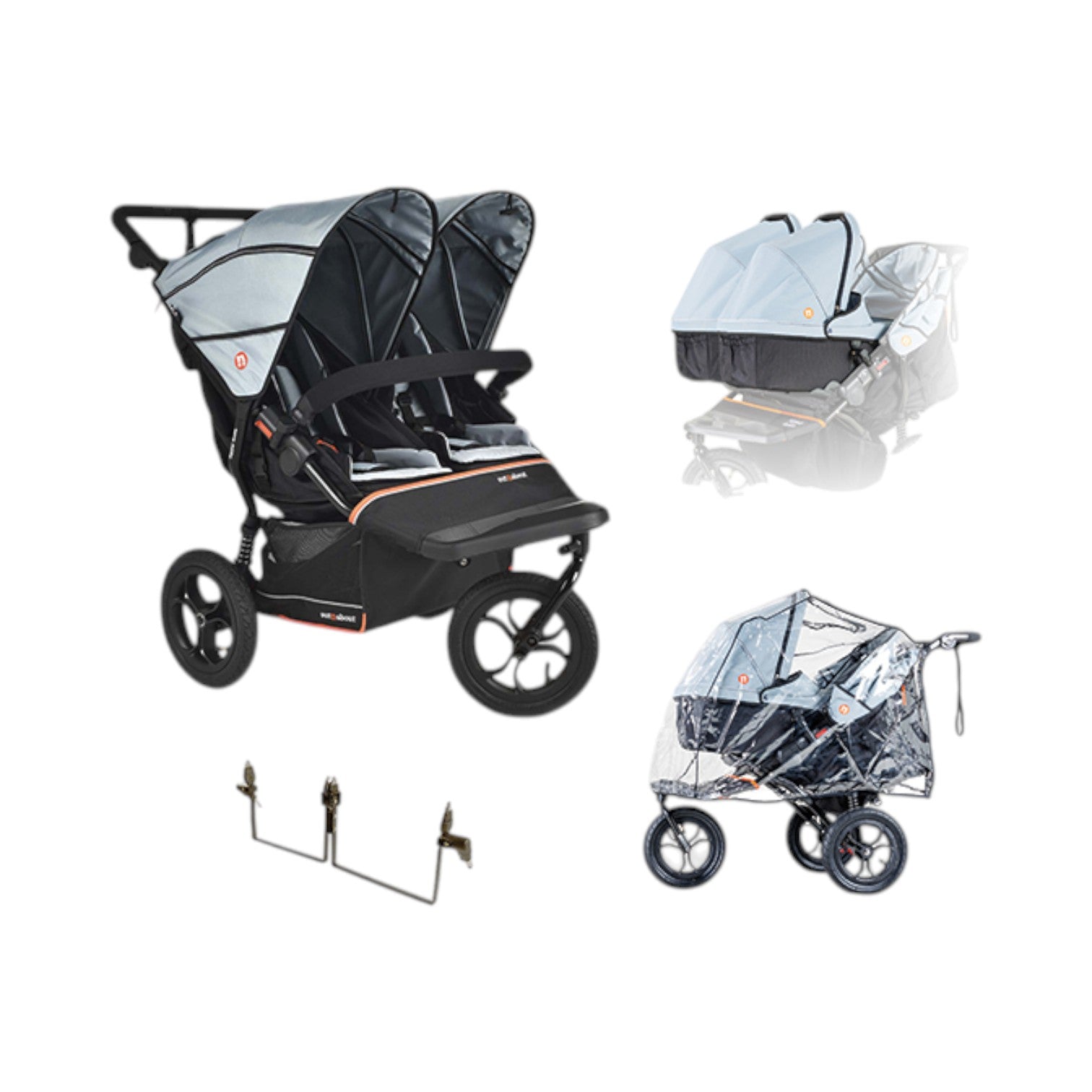 outnabout nipper Double V6 Pushchair