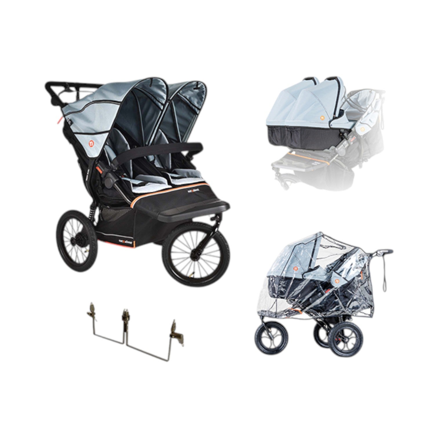 out n about nipper Double V6 Plus Pushchair
