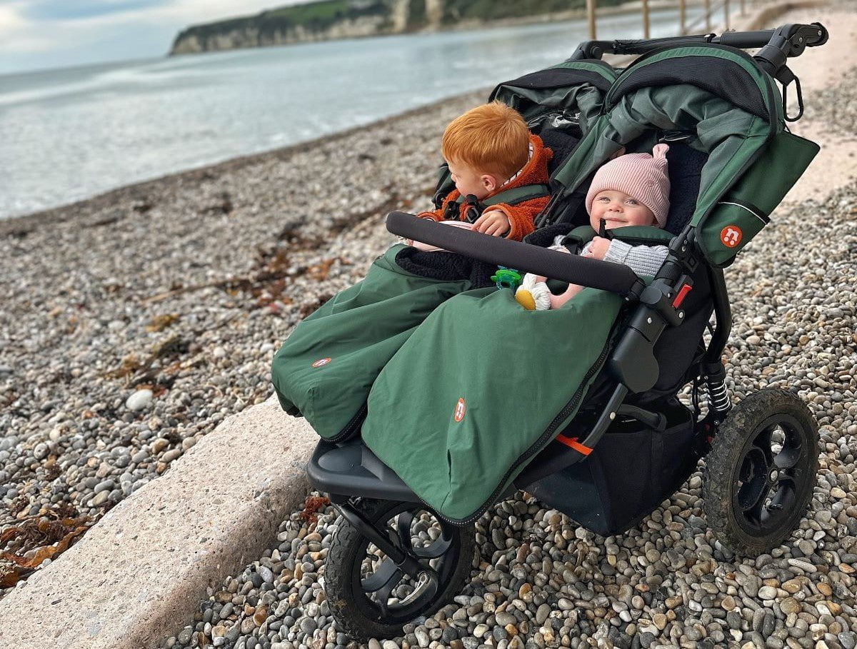 OUT'N'ABOUT Nipper Double 360 - Seat Unit V5 Summit Black