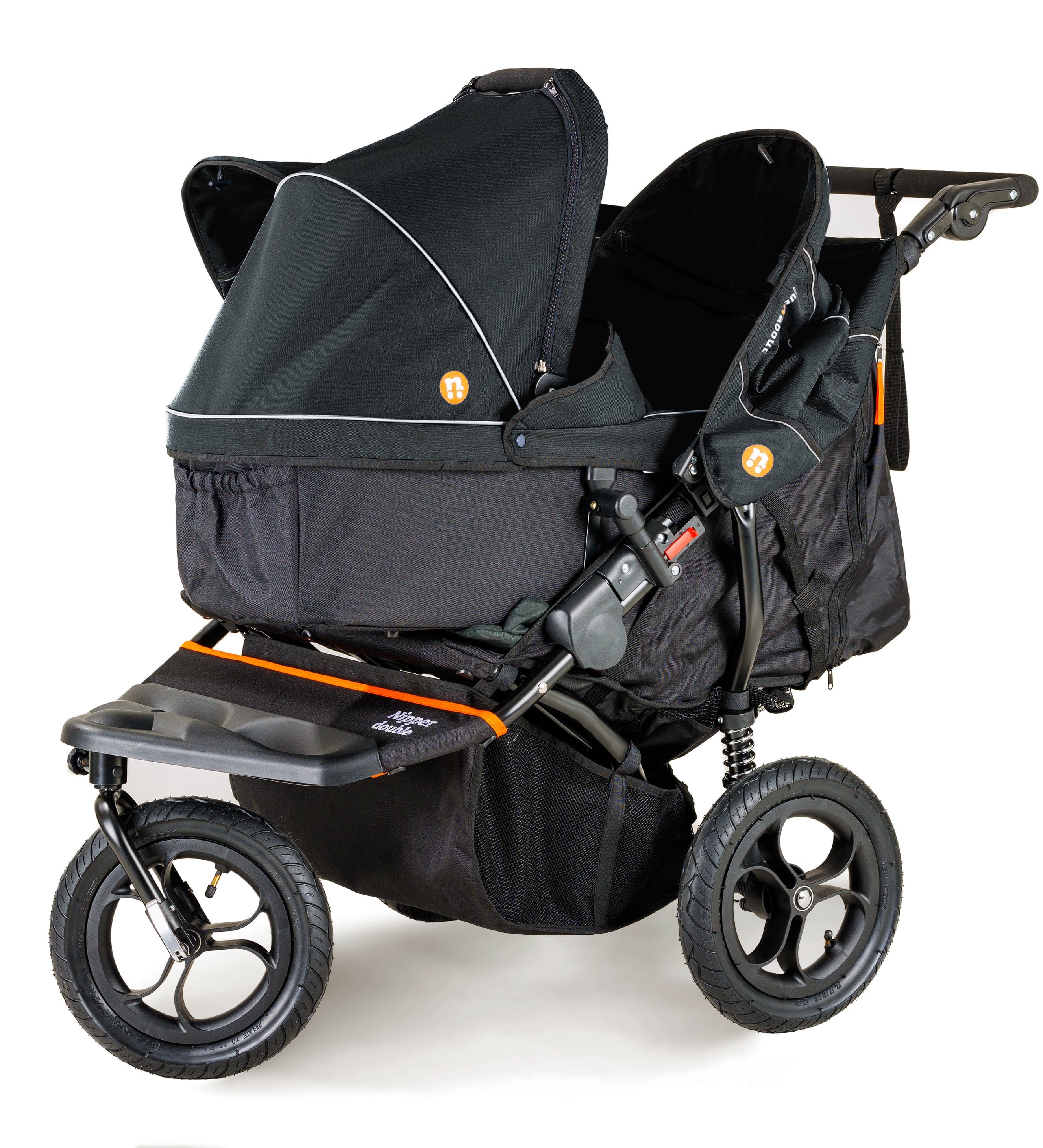 High Adapter Carrycot Out n About Double Buggy Carrycot Adapter 1 - Out n About