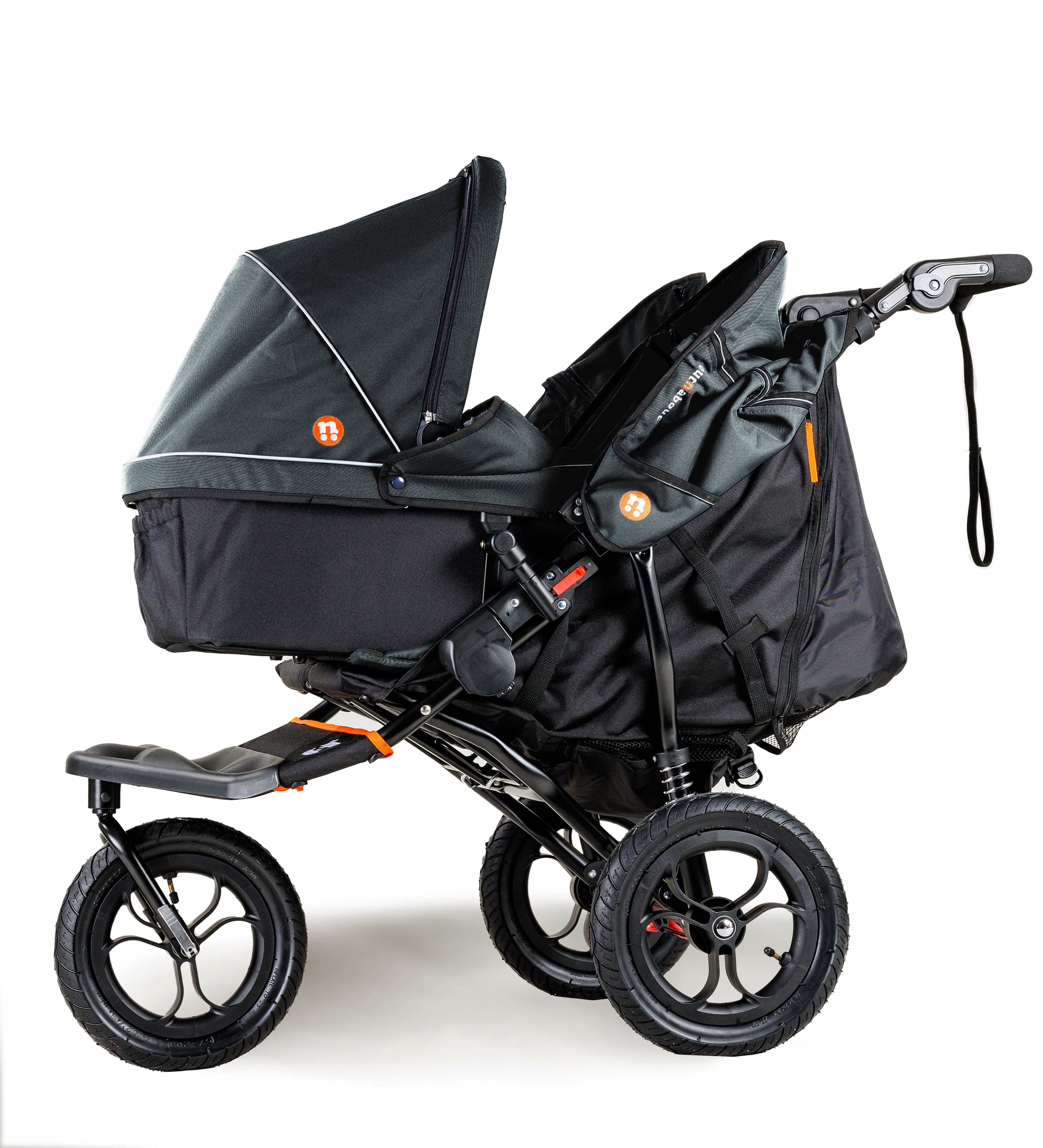High Adapter Carrycot Out n About Double Buggy Carrycot Adapter 1 - Out n About
