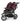 double pushchair free rain cover basket Brambleberry Red