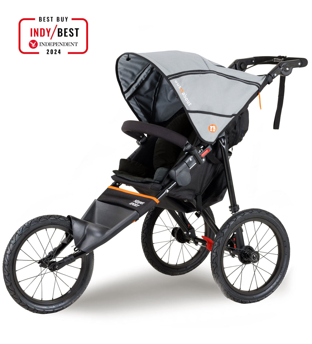 Nipper Sport v5 Jogging Pushchair (Rain Cover Included)