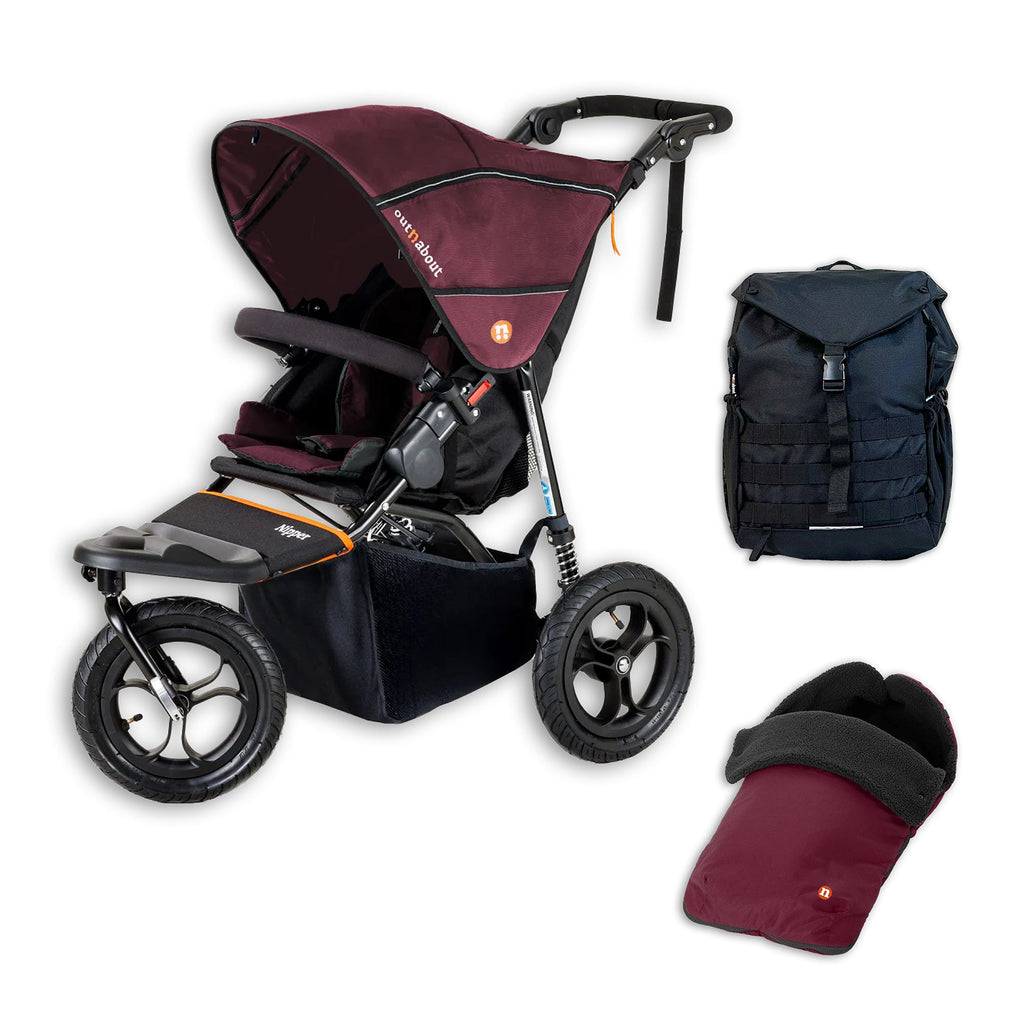 Nipper v5 All Terrain Pushchair Adventure Bundle