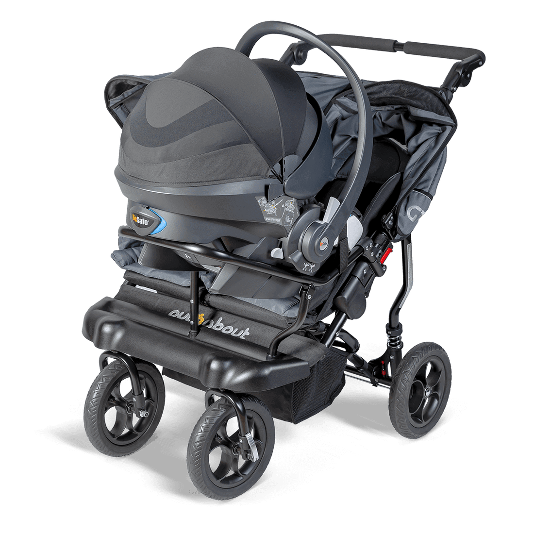 Out n About Double Buggy Carrycot Adapter - Out n About