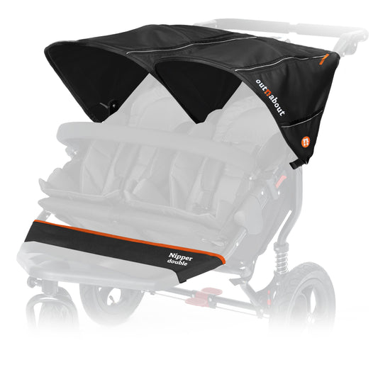 Nipper Double v4 Hoods & Fabric Strip (with sun visor)