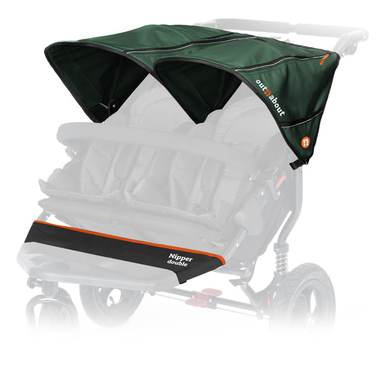 Nipper Double v4 Hoods & Fabric Strip (with sun visor)