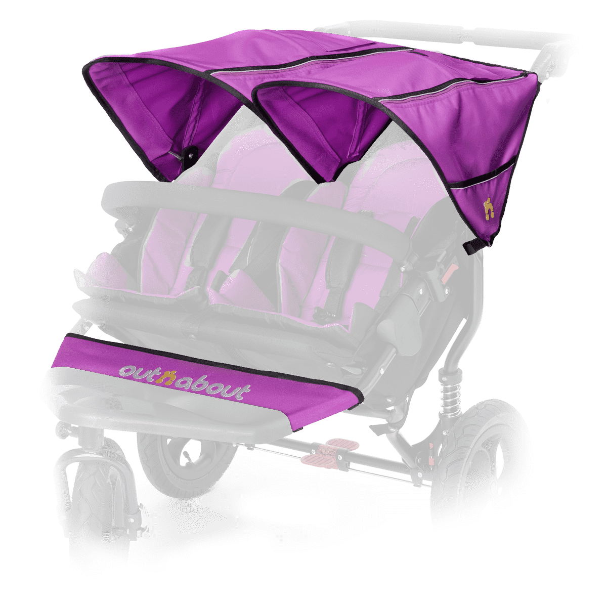 Out and about double buggy v4 sales