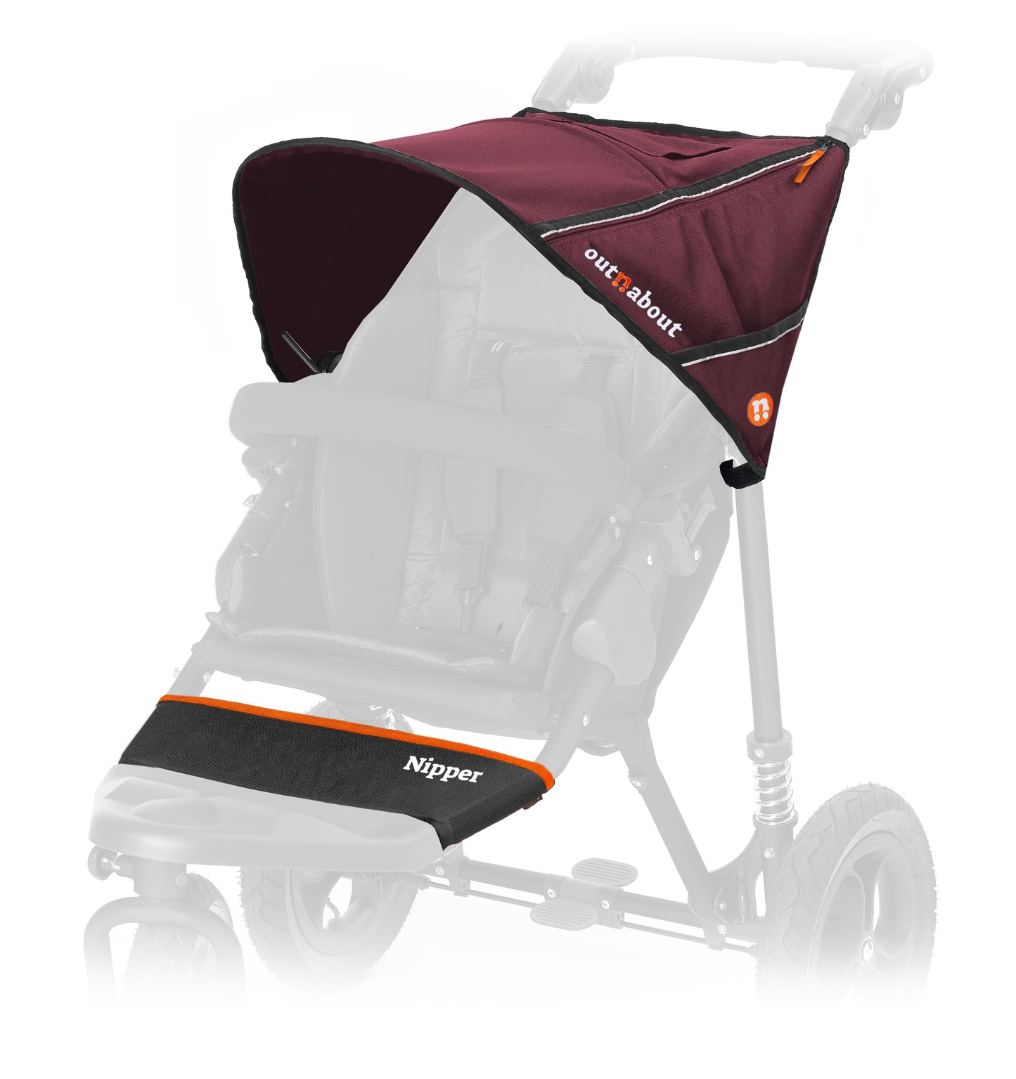 Nipper v1-v4 Hoods & Fabric Strip (with sun visor)