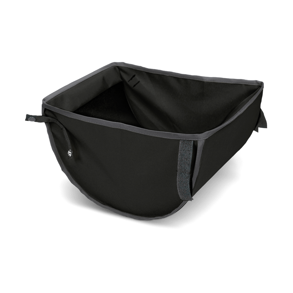 OUT'N'ABOUT Double Storage Basket  V5 - Black