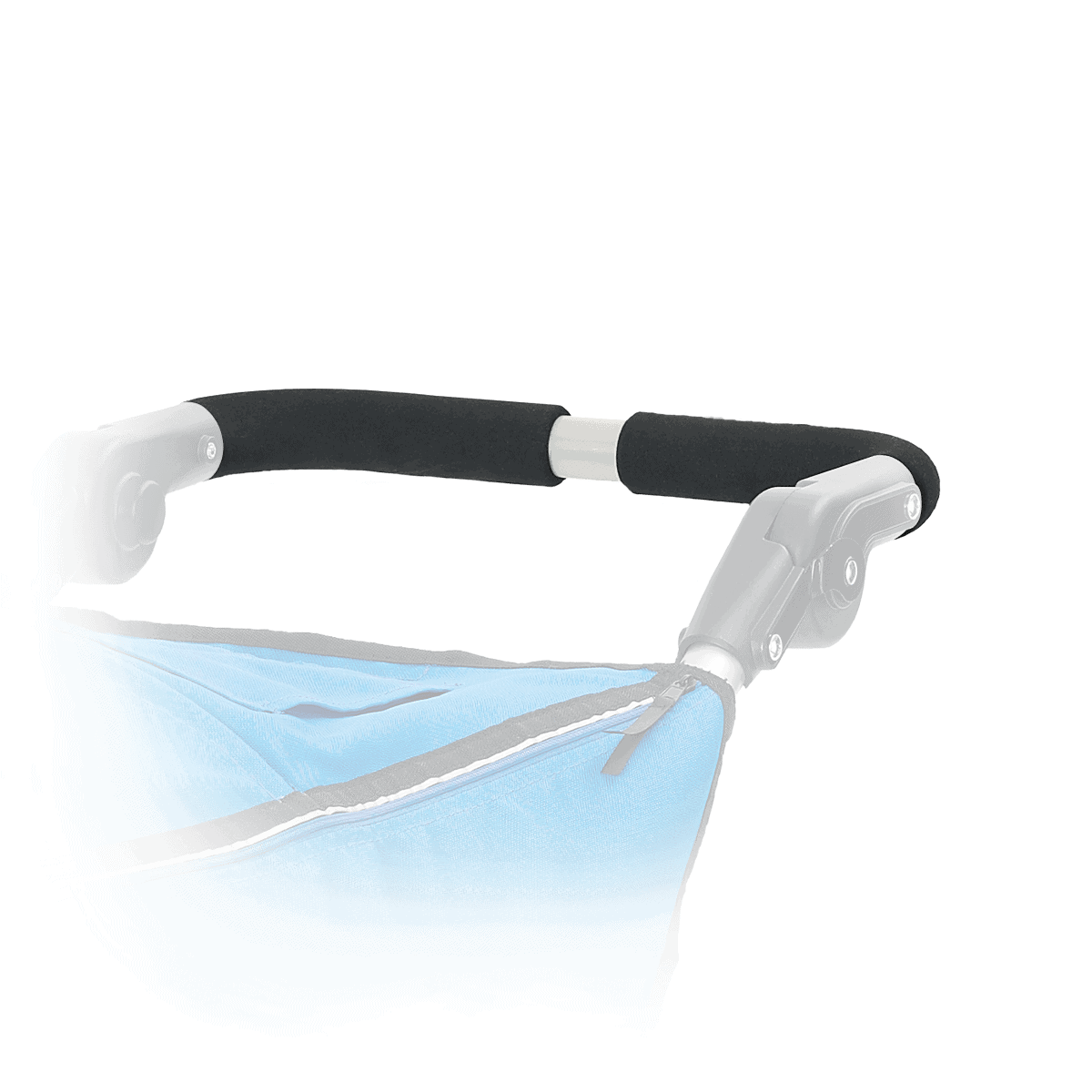 Out n About Single Handle Bar (Silver Chassis)