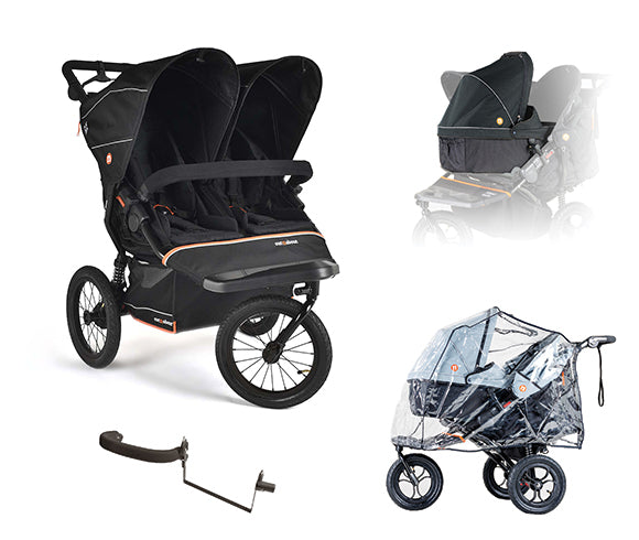 Nipper Double V6 Plus Pushchair